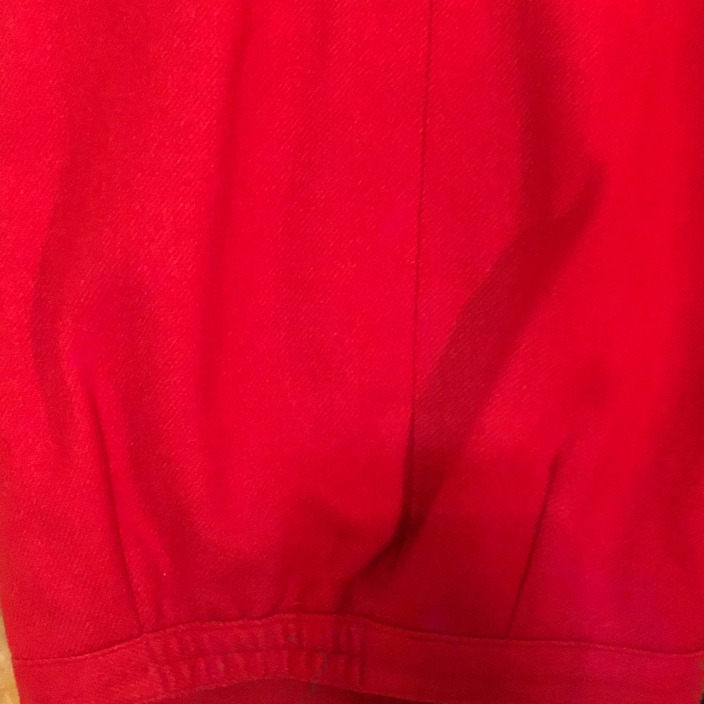 Beautiful Red Wool Slacks - Picture 2 of 4
